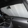 Для Mazda MX-5 NC 2009-2015 алюминиевая фольга серебристого цвета, переднее лобовое стекло автомобиля, термозатенение, солнцезащитный крем для автомобиля