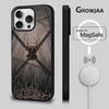Чехол для телефона H-Hollow Knight для iPhone 16e, 16, 15, 14, 13, 12, 11, Plus, Pro, Max, Mini, с магнитной беспроводной зарядкой MagSafe