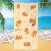 Microfiber Cartoon Printed Beach Towel Quick Absorbent Bath Towel For Adults Kids Swimming Seaside