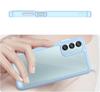 Samsung Galaxy M15 5G Fusion Hybrid Case, Transparent / Blue