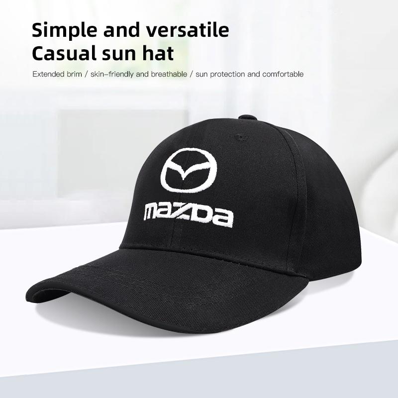 mazda Вышивка Скорость Автомобильная Бейсболка Регулируемые Повседневные Кепки Для Mazda 2 3 6 5 Atenza CX3 CX5 MX5 CX7 Axela CX30 CX90 CX60 CX50