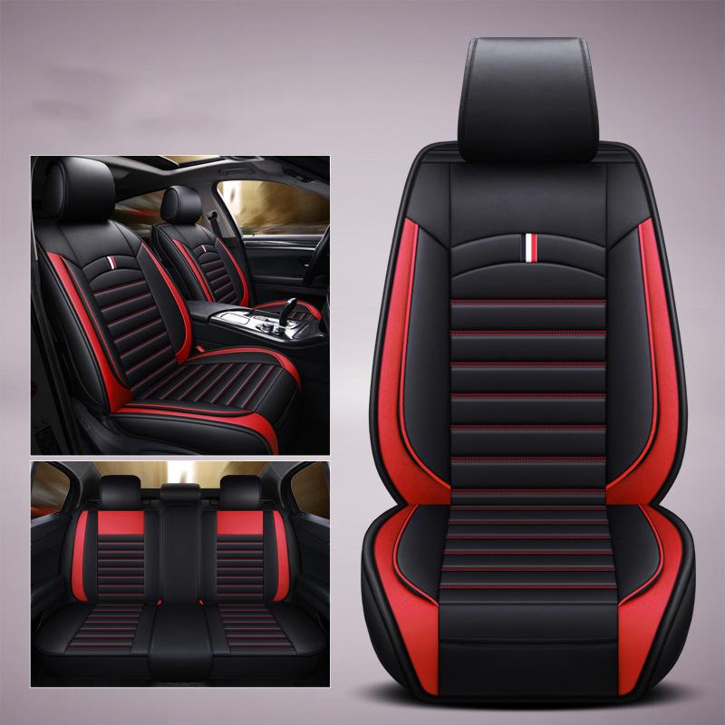 5 мест Универсальный чехол для автомобильного сиденья Водонепроницаемый 5 шт. Чехол для автомобильного сиденья Универсальная зимняя подушка для автокресла