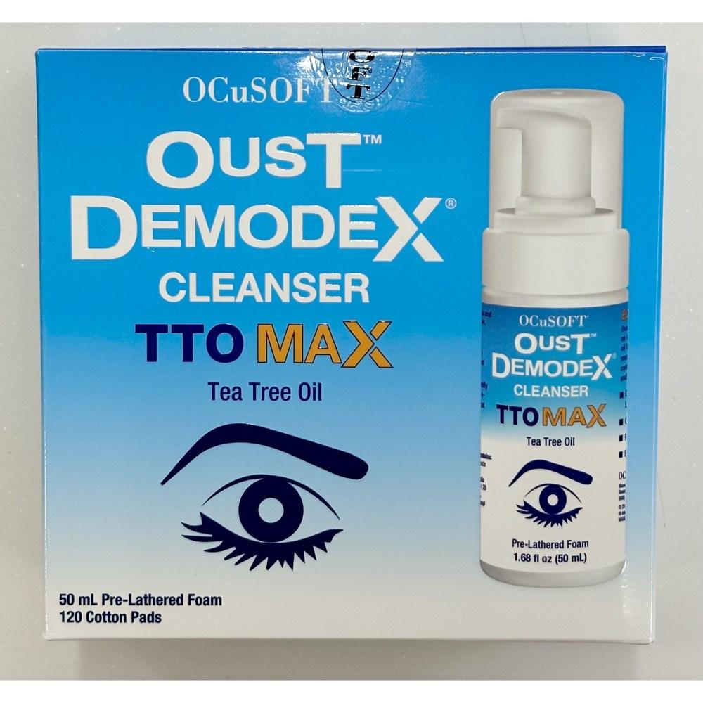 OQsoft Ostdemodex Tea Tree Oil Eyelid Cleanser TTO MAX Tithiomax, 50 мл, 2 шт.