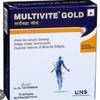 Multivite Gold Essential Vitamins & Minerals Softgel for General Health & Wellness 15 Soft Gelatin Capsules