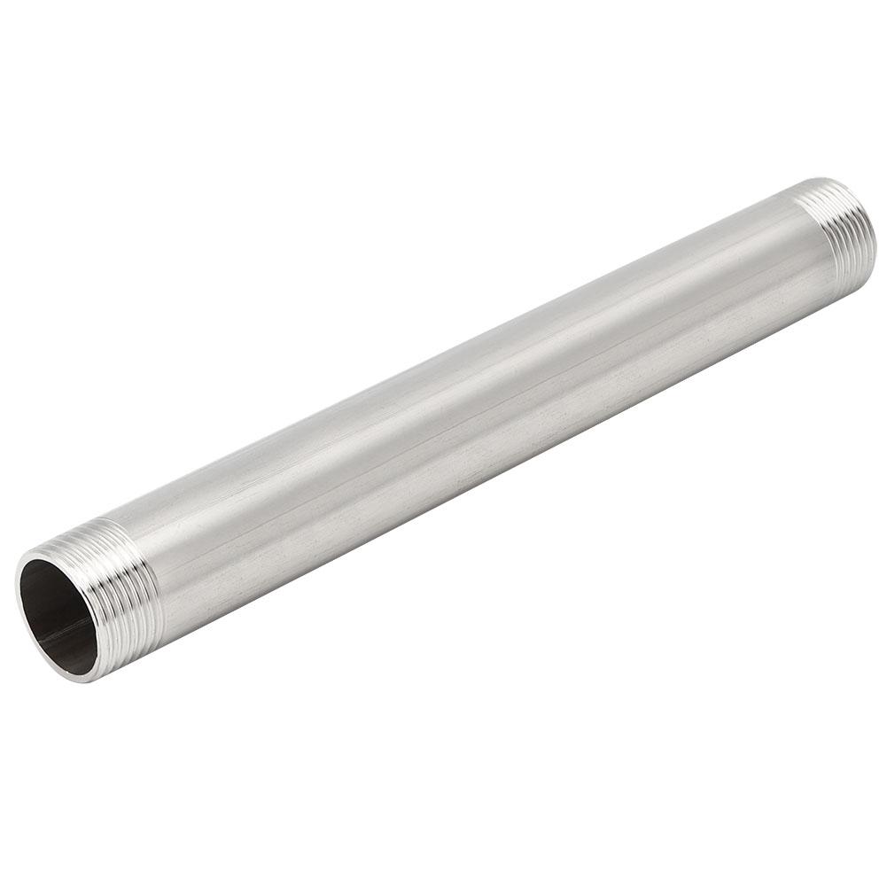 Нержавеющая сталь Наружная резьба Вкручиваемый Ниппель Трубный соединитель Адаптер Трубная арматура 20смG3/4 Наружная