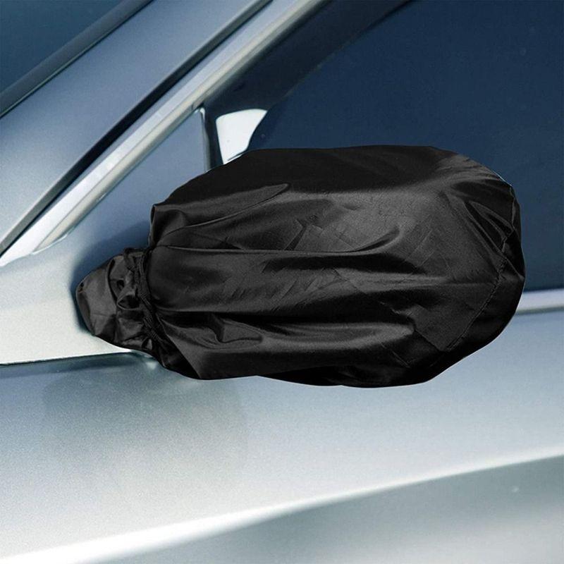 Oxford Cloth Car Side Mirror Snow Covers Waterproof Prevent Ice Frost Freezing Side Mirror Crotective Cover Anti-Theft