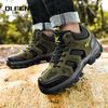 Tactical Shoes Plus Anti-Skidding Classical Walking Footwear Autumn Winter Men Women Outdoor mountaineering Leather Boots 39-48