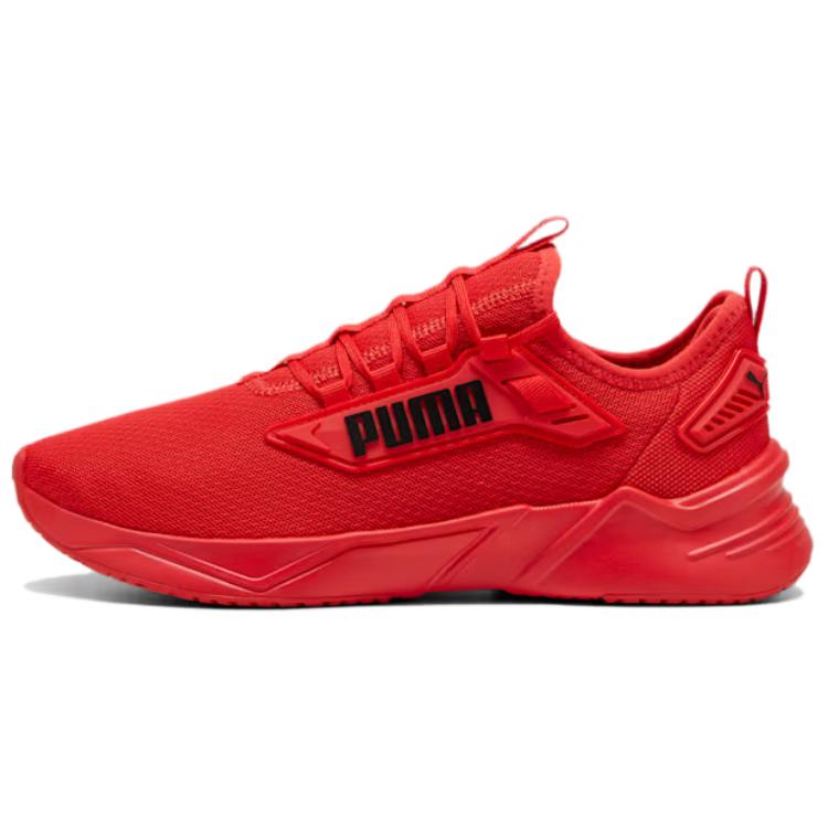 Puma Retaliate 3 Удобные Мягкие Нескользящие Износостойкие Низкие Повседневные Кроссовки для Бега Унисекс Красные 379478-22
