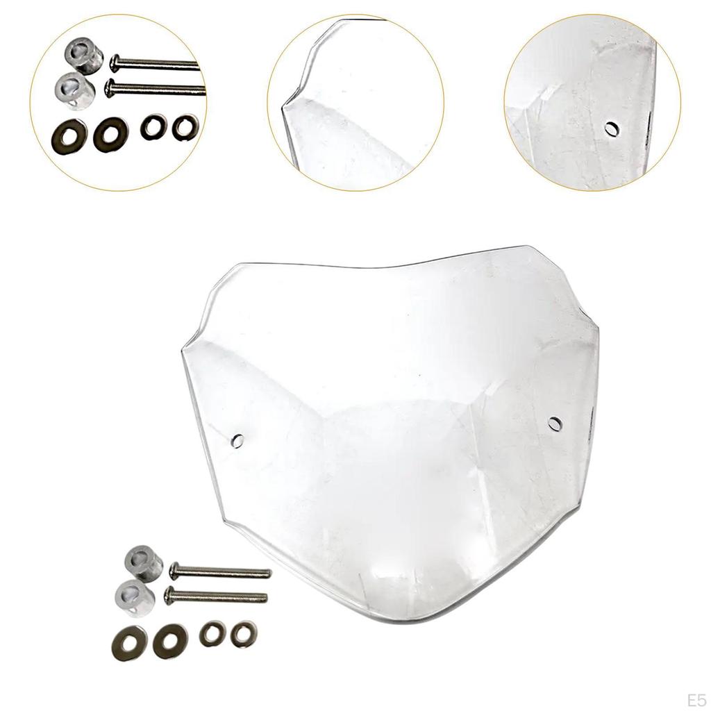 Расширенный дефлектор ветрового стекла мотоцикла Ветровые детали Прочные ACC Универсальные