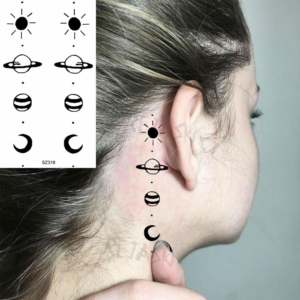 Hyacinth Daisy Temporary Tattoos For Women Girl Lavender Peony Fake Tattoo Sticker Daffodil Tulip Wrist Fashion Waterproof Tatoo