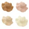 Женская соломенная шляпа с широкими полями, дышащая, быстросохнущая, солнцезащитная шляпа, однотонная, солнцезащитная шляпа для пляжа и улицы