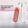 EMS Micro-current Massage Hair Scalp Care Instrument, Red Light Hair Care Meridian Electric Massage Comb