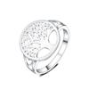 Tree Round Ring 925 Sterling Silver Fashion Wedding Jewelry