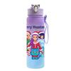 750Ml Water Bottle Christmas K-Pop Demon Hunters Printed Large Capacity Drinking Cup Portable Outdoor Sports Water Cup Children Kid Gift