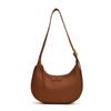 Korean version of fashion underarm bag women's bag 2025 new simple crescent bag versatile shoulder bag crossbody bag