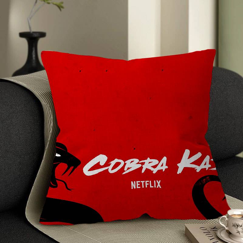 Classic Tv Dramas Cobra Kai Pillow Cover For Bedroom Room And Living Room Sofa Decorative Cushion Cover