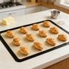 Силиконовый коврик для выпечки 0,7 мм, антипригарный вкладыш для духовки, многоразовый, можно мыть в посудомоечной машине, жаростойкий противень для приготовления печенья и выпечки