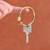Durability Brasses Wristband Keychains Clasps Light Weight Antique Bronze Key Rings for Key Tool Accessories Outdoor Gears