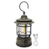Vintage Camping Lantern IPX4 Waterproof Eye Protection USB Rechargeable Decorative Portable COB