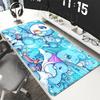 Large Mouse Pads XXL Anime P-pokemon Piplup Gaming Table Mats Kawaii Carpet Gamer Keyboard Non-slip Aesthetics Lockedge Desk Rug