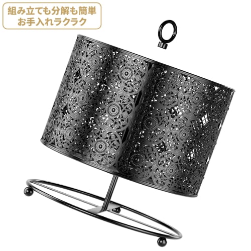 360-Degree Rotating Stainless Steel Chopstick Holder, Cutlery Stand with Large Capacity, Drainer, Handle, Disassembles and Cleans, Spoon Holder, Kitch