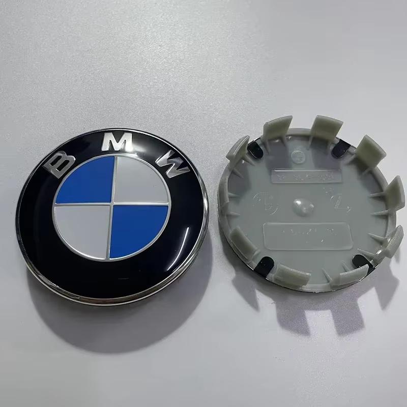 UIDM1 4Pcs 56/68mm Car Wheel Center Hub Cap Caps Emblem Logo For BMW X1 X3 X5 E90 E46 E60 F10 F30 F20 G20 E39 E92 G30 E87 E36 F11 E91