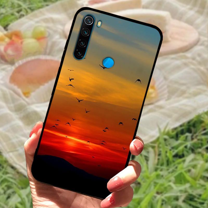 Чехол для телефона Xiaomi Redmi Note 8T Мягкий силиконовый чехол-бампер для Redmi Note 8 Pro Coque Note8 Мультяшное животное Fundas Оболочка