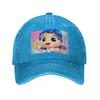 True and The Rainbow Kingdom Baseball Caps Snapback Washed Denim Hats Adjustable Casquette Streetwear Baseball Cowboy Hat