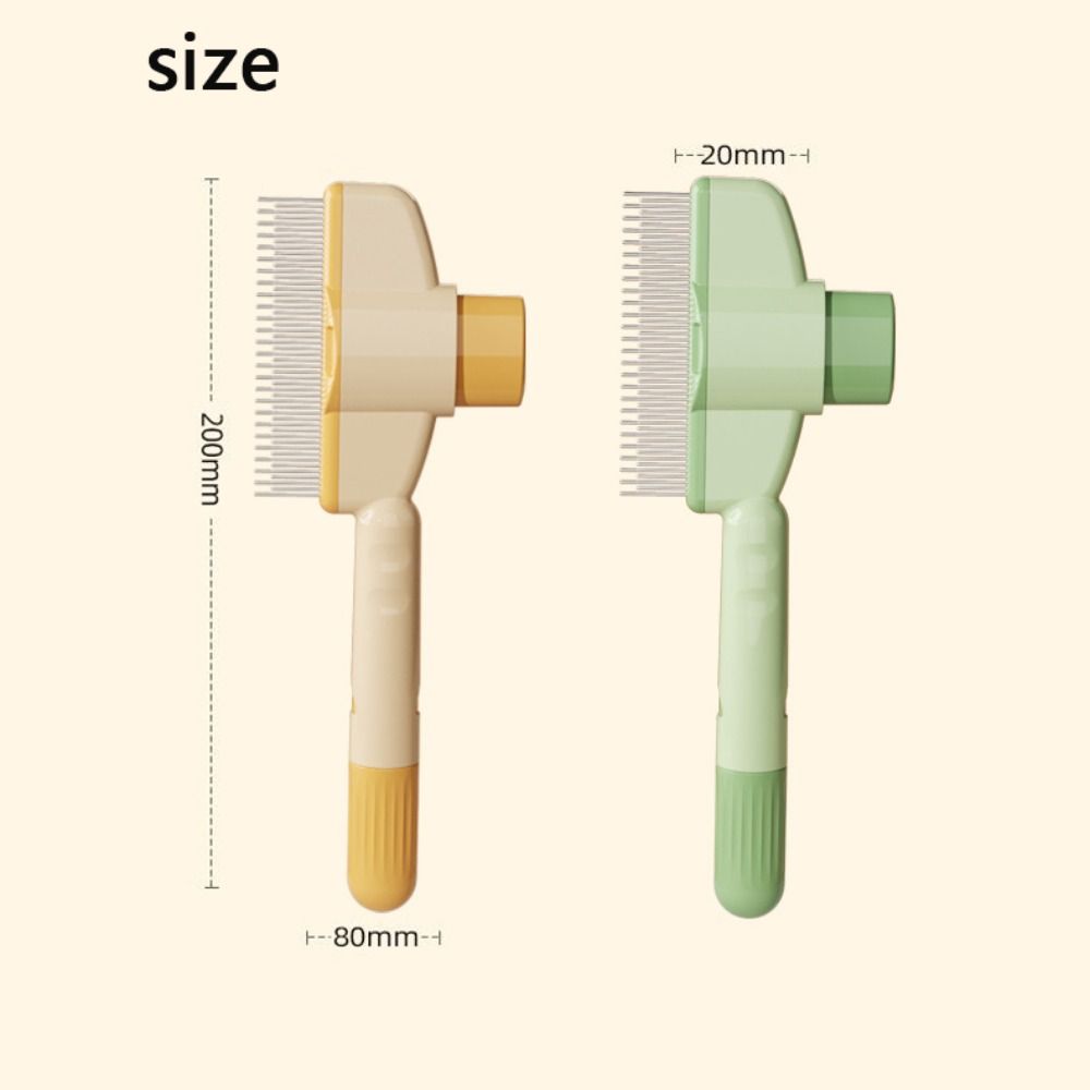 Самоочищающаяся расческа для шерсти домашних животных Плавающая расческа для шерсти для собак Товары для животных Расческа для кошек