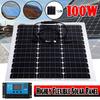 12V 100W Flexible Solar Panel Kit Complete 10A Lithium Solar Charge Controller Solar Cell USB Solar Battery Charger Solar Plate