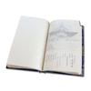 Книга-паспорт для паломничества по 88 храмам Сикоку с виниловой обложкой, Оригинальная закладка Hotokudo, Линейный рисунок, Мини-размер, Красный