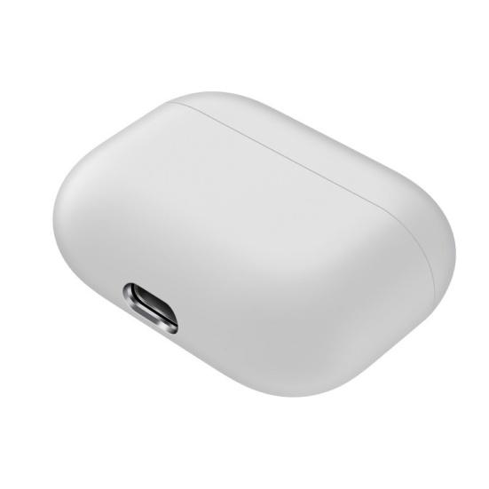 Противоударный силиконовый однотонный защитный чехол для Air Pods Pro