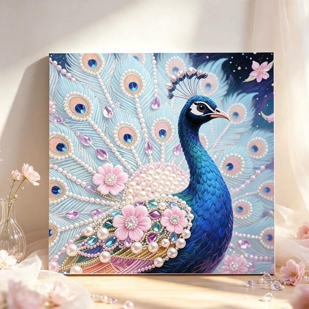 Handmade Cat Pearl Painting Hanging Decoration Painting Kit DIY Pearl Painting Kids Toy