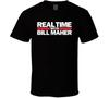 Футболка с логотипом телешоу «Real Time With Bill Maher» для фанатов