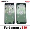 Водонепроницаемая наклейка для Samsung S23 S21 S20 Ultra S21 Fe S21 Plus Клейкая наклейка Задняя крышка Корпус Батарея Клейкая лента Наклейка