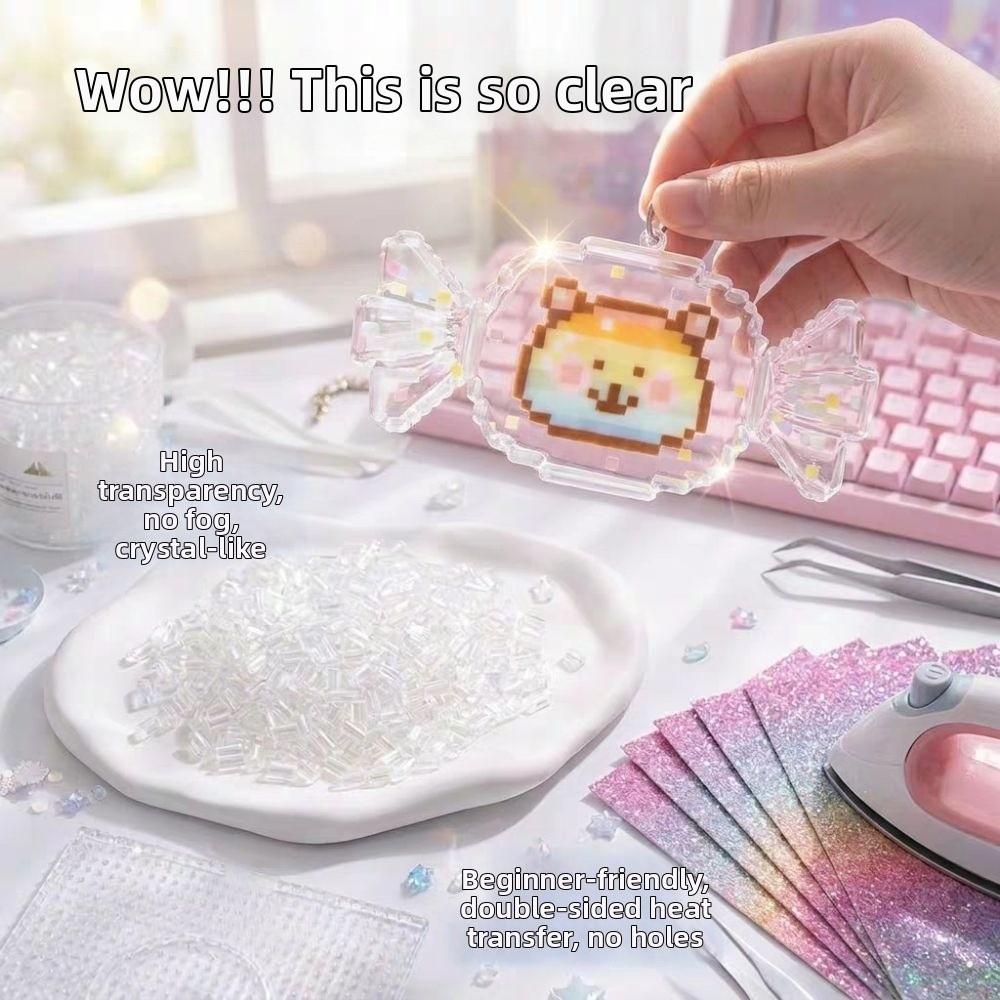 2.6mm Handmade DIY Perler Beads Heat Press Perler Bead Toy Gifts Glass-Colored Perler Bead