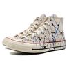 Converse 1970-е Удобные и Универсальные Высокие Кеды Унисекс Брызги Белого