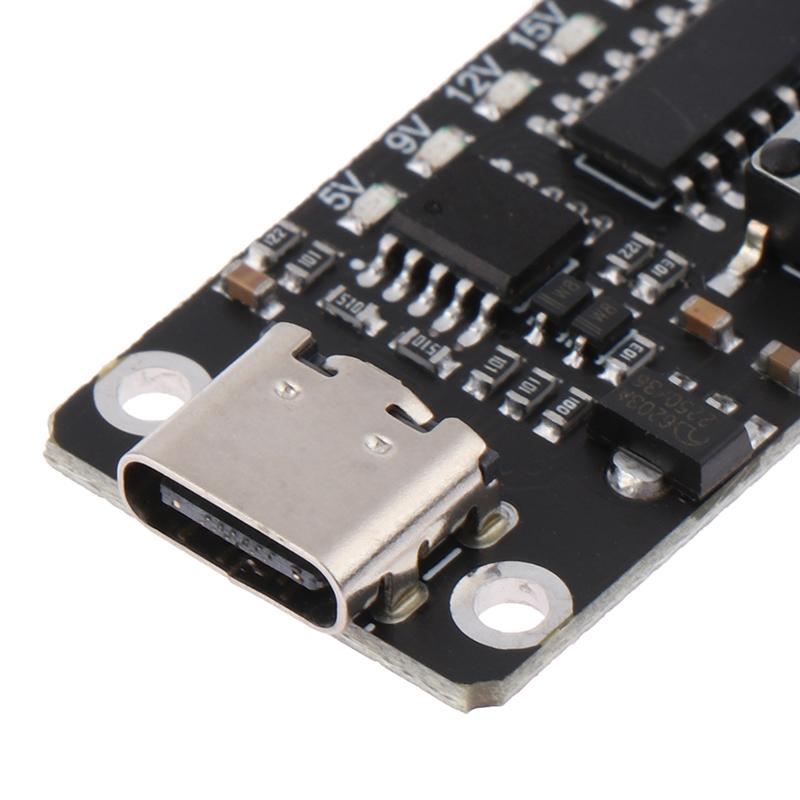 100 Вт 5 А Быстрая Зарядка Плата Type-C USB C QC PD Обманка Триггер Модуль Высокоскоростной Зарядчик Power Delivery Усилитель Модуль