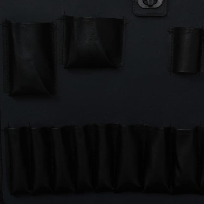 VidaXL Valise à outils 46 x 33 x 16 cm Argenté Aluminium