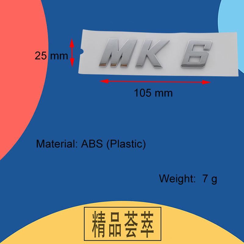 3D Премиум MK5 MK6 MK7 MK8 MK7.5 Буквы для Германия Deutschland Внедорожник Автомобиль Внедорожный Капот Дверь Багажник Задняя Наклейка Эмблема Значок Стикер