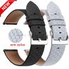 Genuine Leather+Nylon Watchband Strap 20mm 22mm for Huawei Watch GT5/GT4/GT3 Belt Quick Release for Men Women Bracelet for Omega