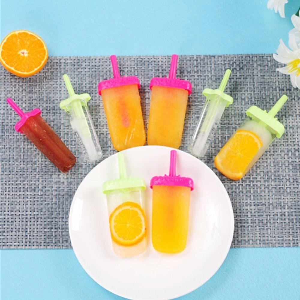 Food Grade Plastic Ice Cream Molds Easy To Fall Off DIY Ice Cream Tools Popsicle Mould DIY