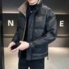 Men's Stylish Thickened Down Jacket - Winter Short Trendy Outerwear