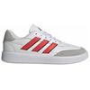 Adidas Courtblock Comfortable Fashion Slip Resistant Durable Low Top Lifestyle Casual Shoes Men Sneaker White Red IH4713