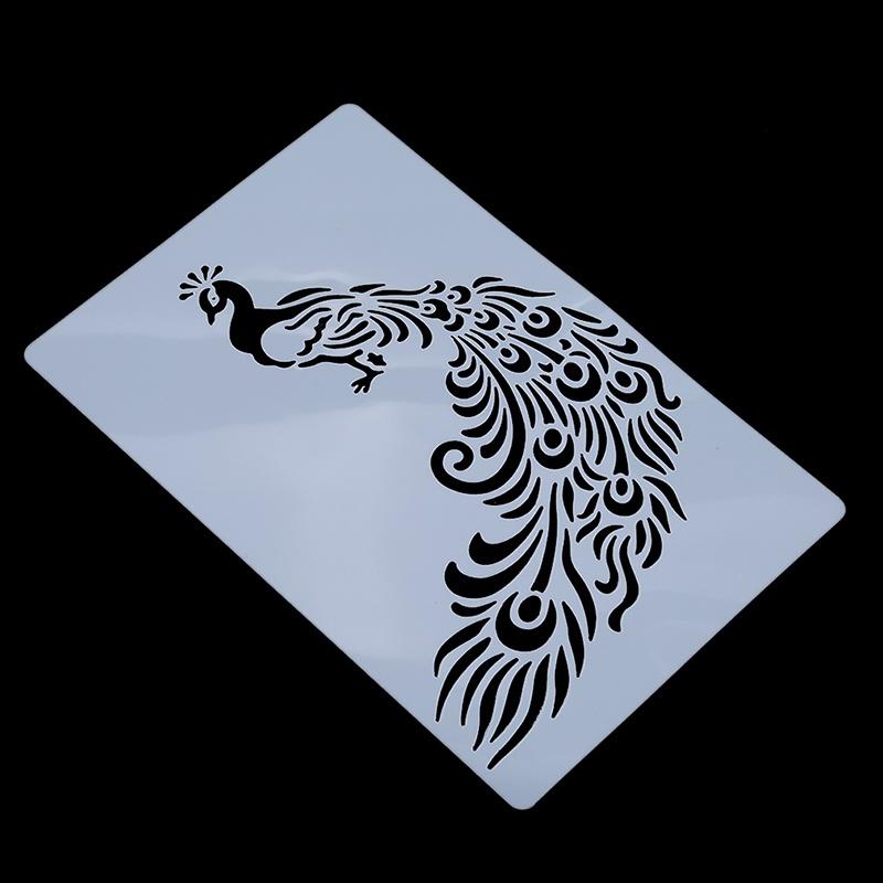 DIY ремесло многослойные трафареты шаблон для рисования стен трафарет для рисования