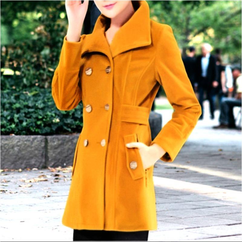 Новое осенне-зимнее толстое шерстяное женское пальто Nizi Coat