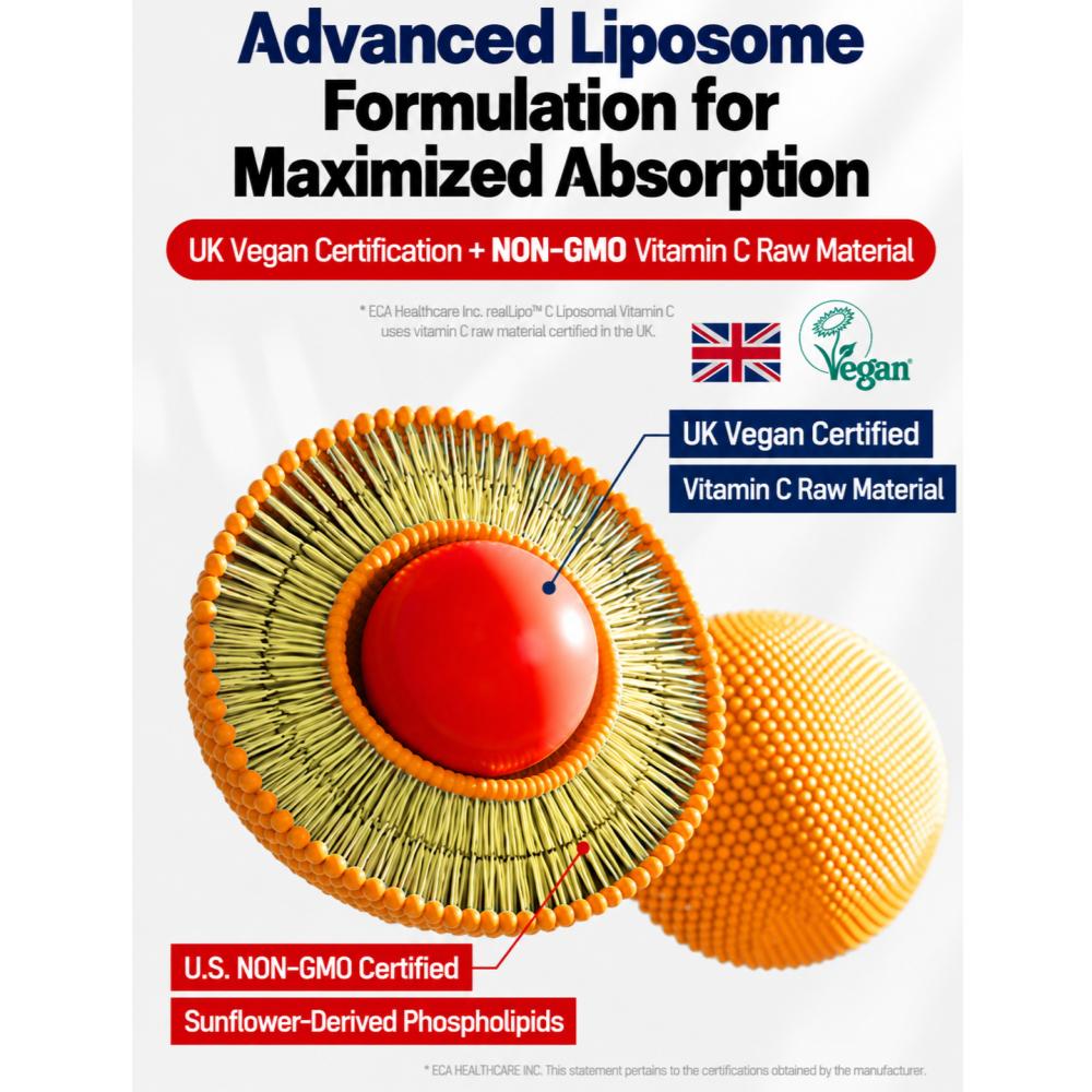 [vitamin village] Mega C Liposome Vitamin C 2000, 30 sachets / Korean Vitamin C / Immune Boosting