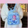 Pink Cartoon Cute Animal Backpack For Girls Stylish Hard Shell School Bag For Kindergarten