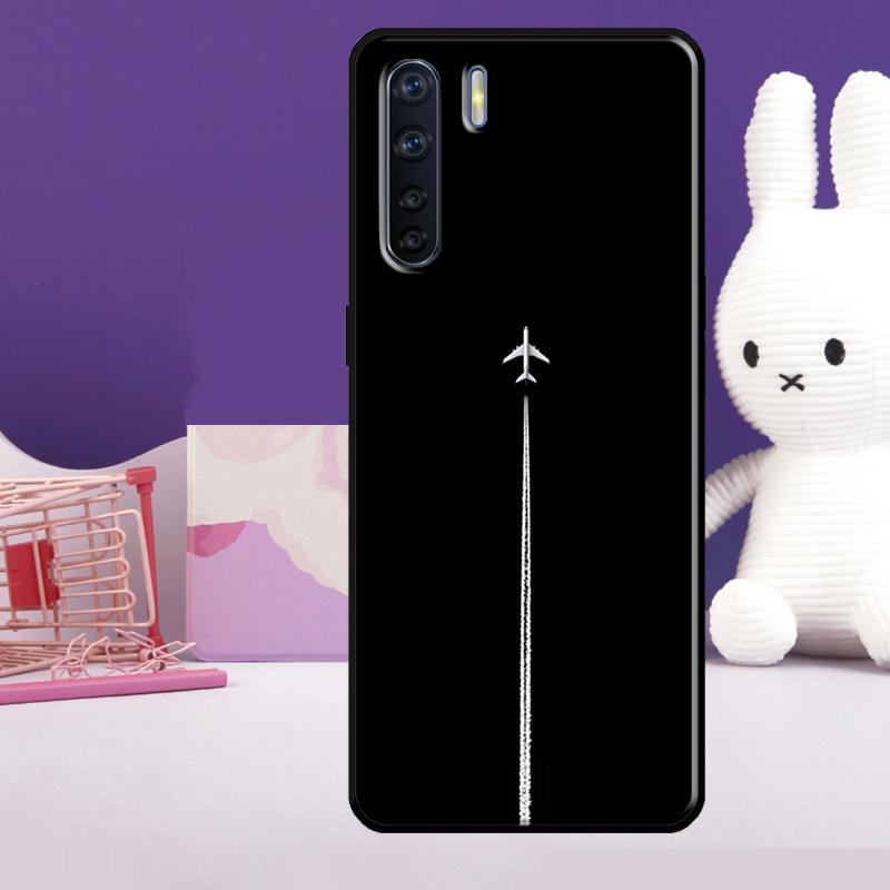 Plane Fly Your Dreams Case For Oppo A57 A77 A76 A16 A96 A17 A18 A60 A80 A40 A38 A58 A78 A98 A94 A74 A54 A15 A5 Pro