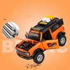 1:32 Ford Bronco Lima Сплав Модель автомобиля Литые Металлические Модифицированные Внедорожники Модель автомобиля Звук и Свет Детская Игрушка Подарок